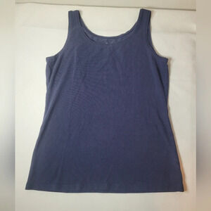 Talbots Dark Blue Tank Top sz S